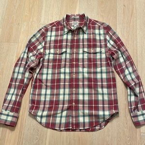 The Lucky Brand Men’s Flannel, Small Classic Fit